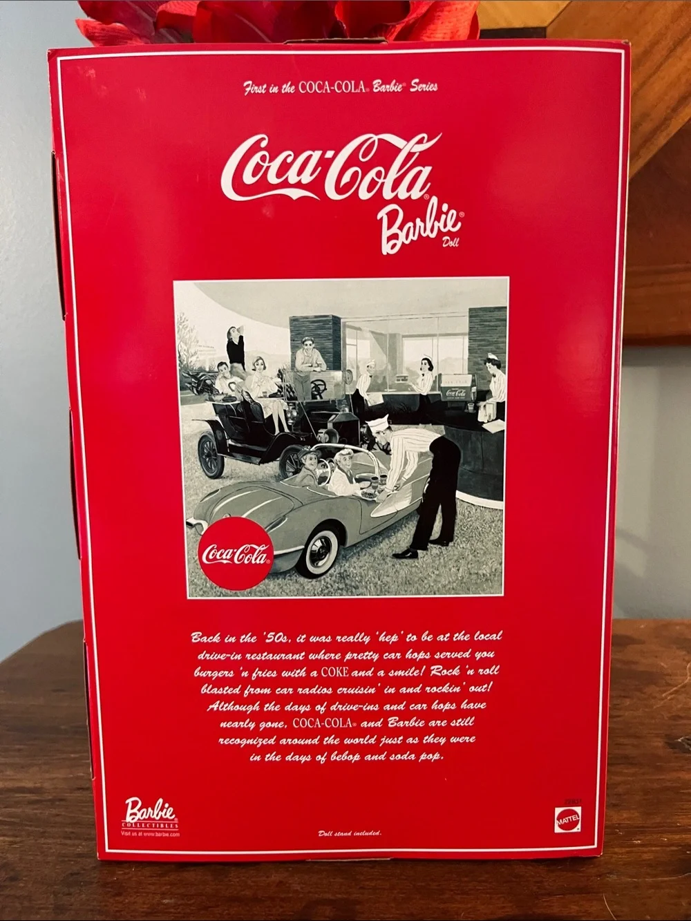 Coca Cola Red Diner Server Barbie Collector Edition